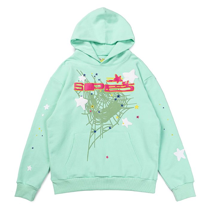 Sp5der SPE5 Mint Hoodie