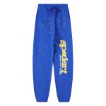 Sp5der TC Blue Sweatpants