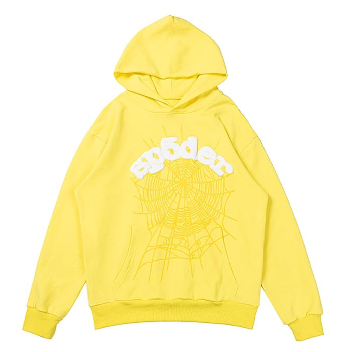 Spider Worldwide Web Hoodie Yellow