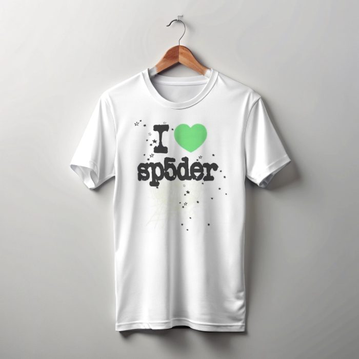 Sp5der I Heart SP5DER Tee Green