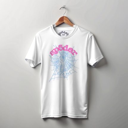 Sp5der OG Web Pink Tee
