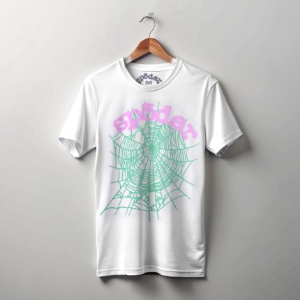 Sp5der OG Web Tee Sky