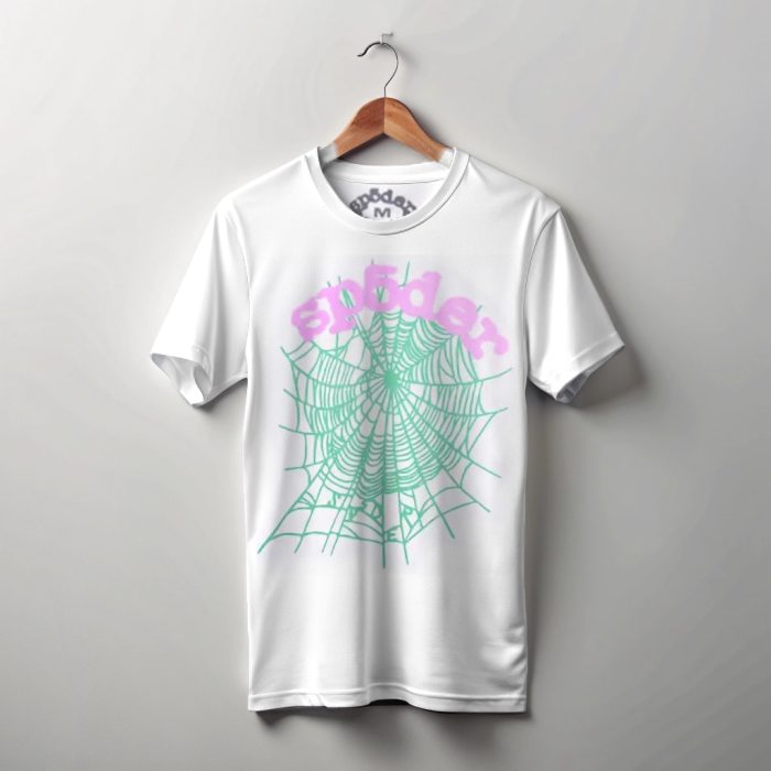 Sp5der OG Web Tee Sky